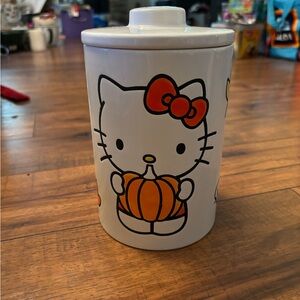 Hello Kitty fall theme canister